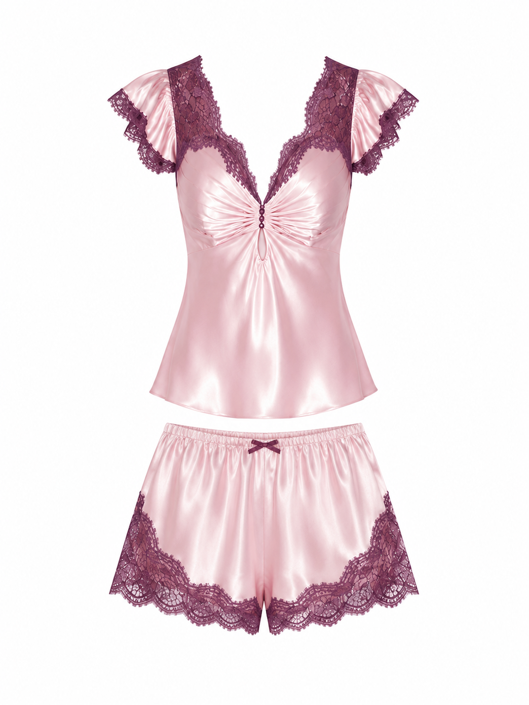 Mulberry Silk Short Pajama Set