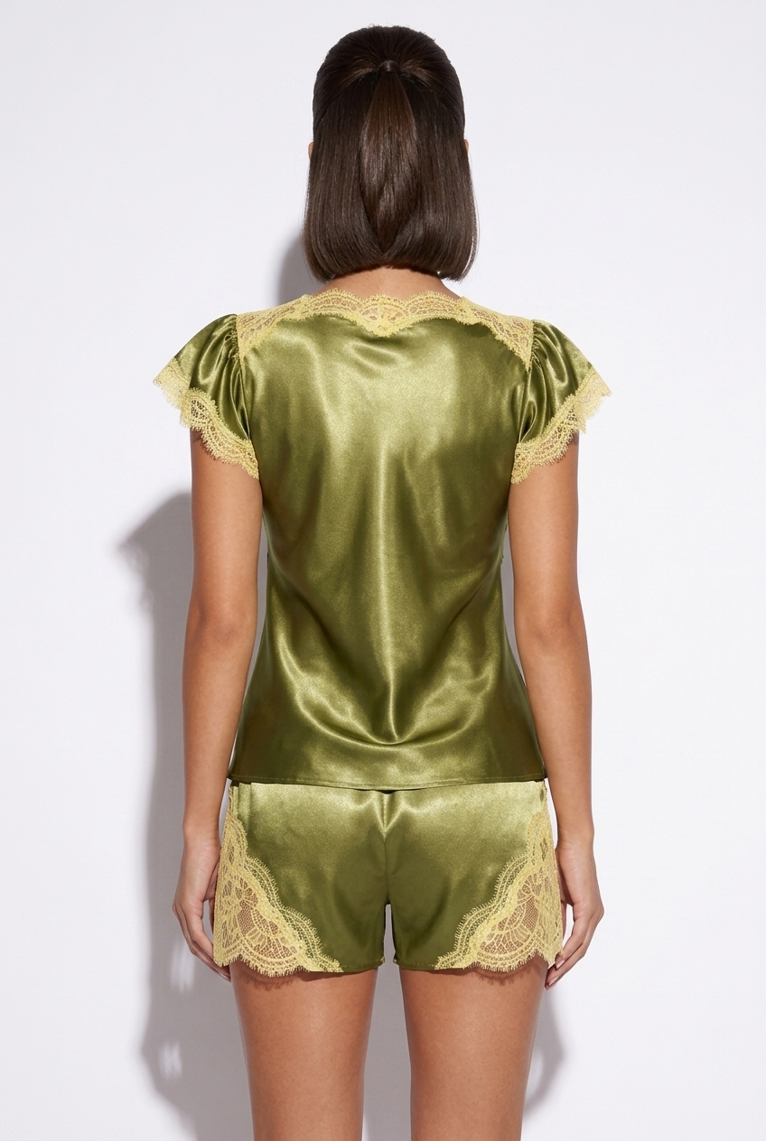Mulberry Silk Short Pajama Set