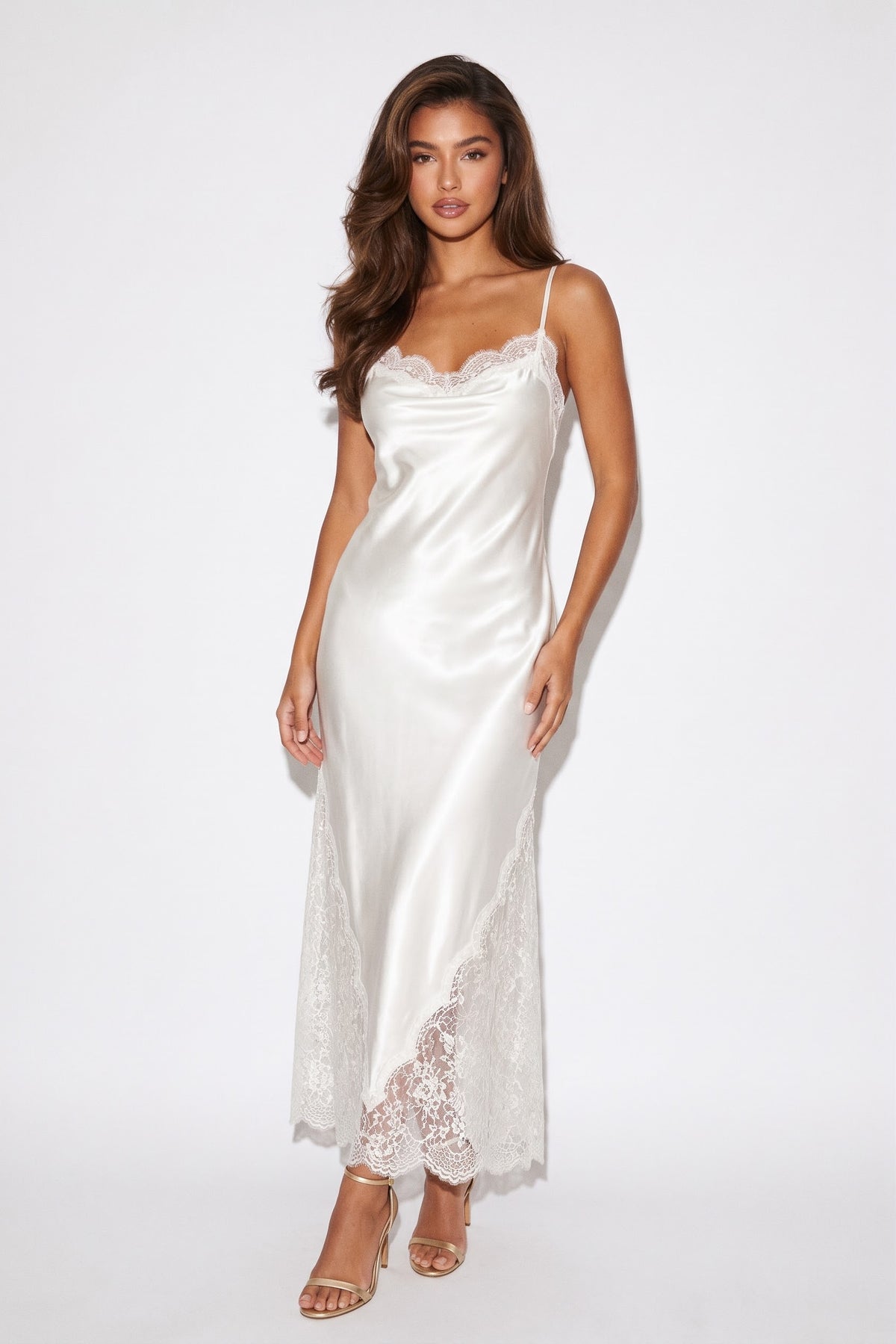 Bridal Atelier Mulberry Silk Robe & Gown Set