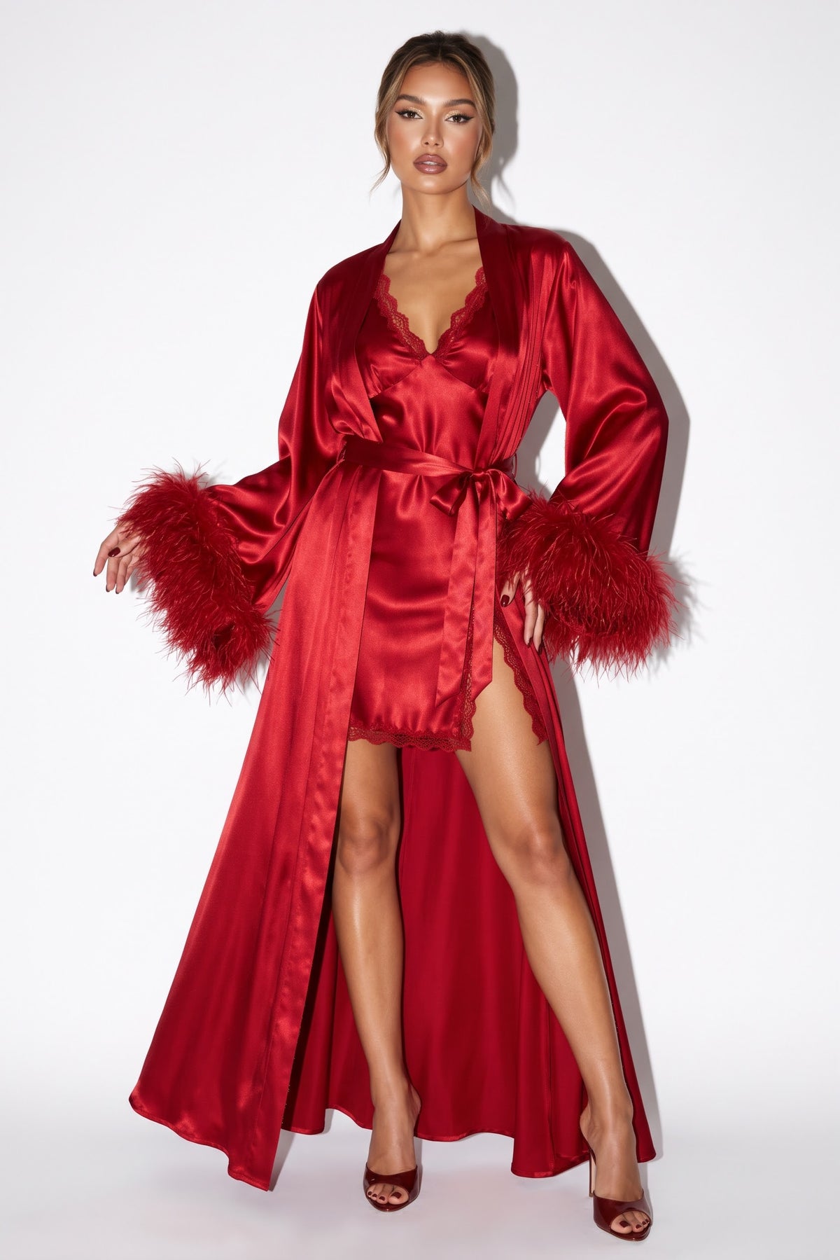 Luxury Mulberry Silk Robe Set