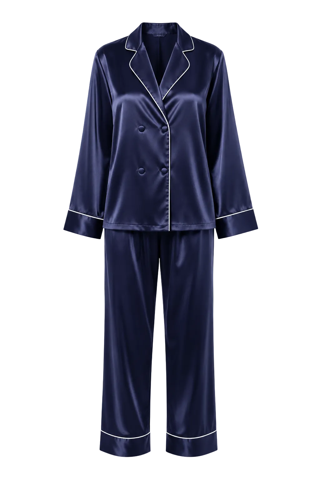 بيجامة حرير توت فاخرة - Grade 6A | Silk Pajama Set