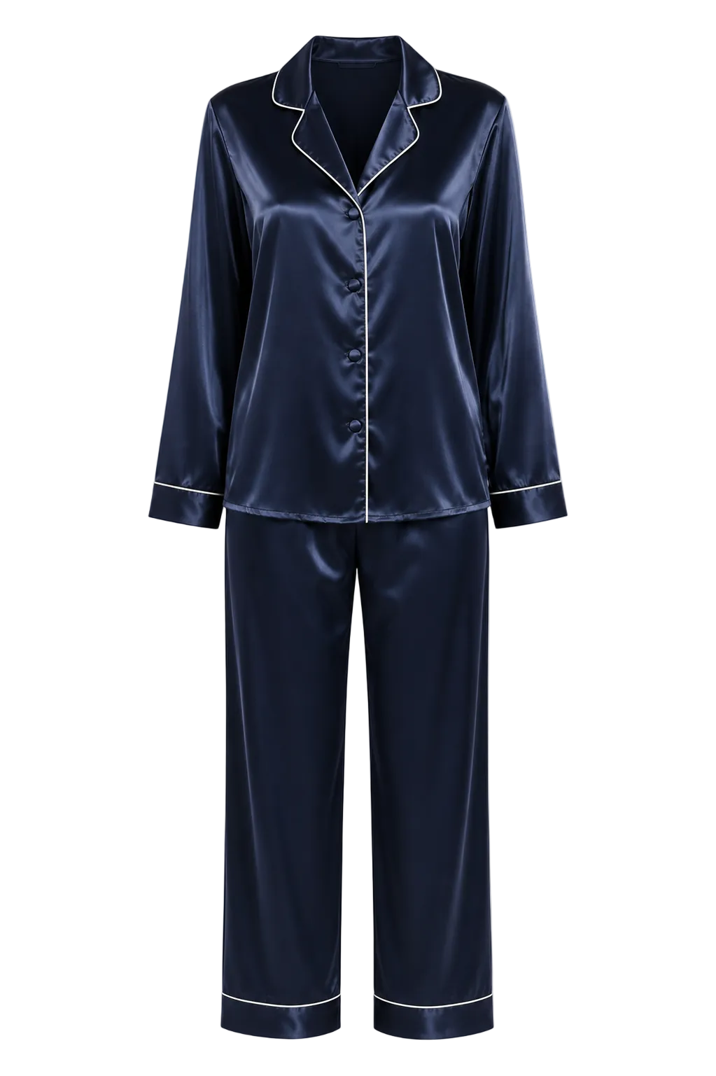 بيجامة حرير توت فاخرة - Grade 6A | Silk Pajama Set