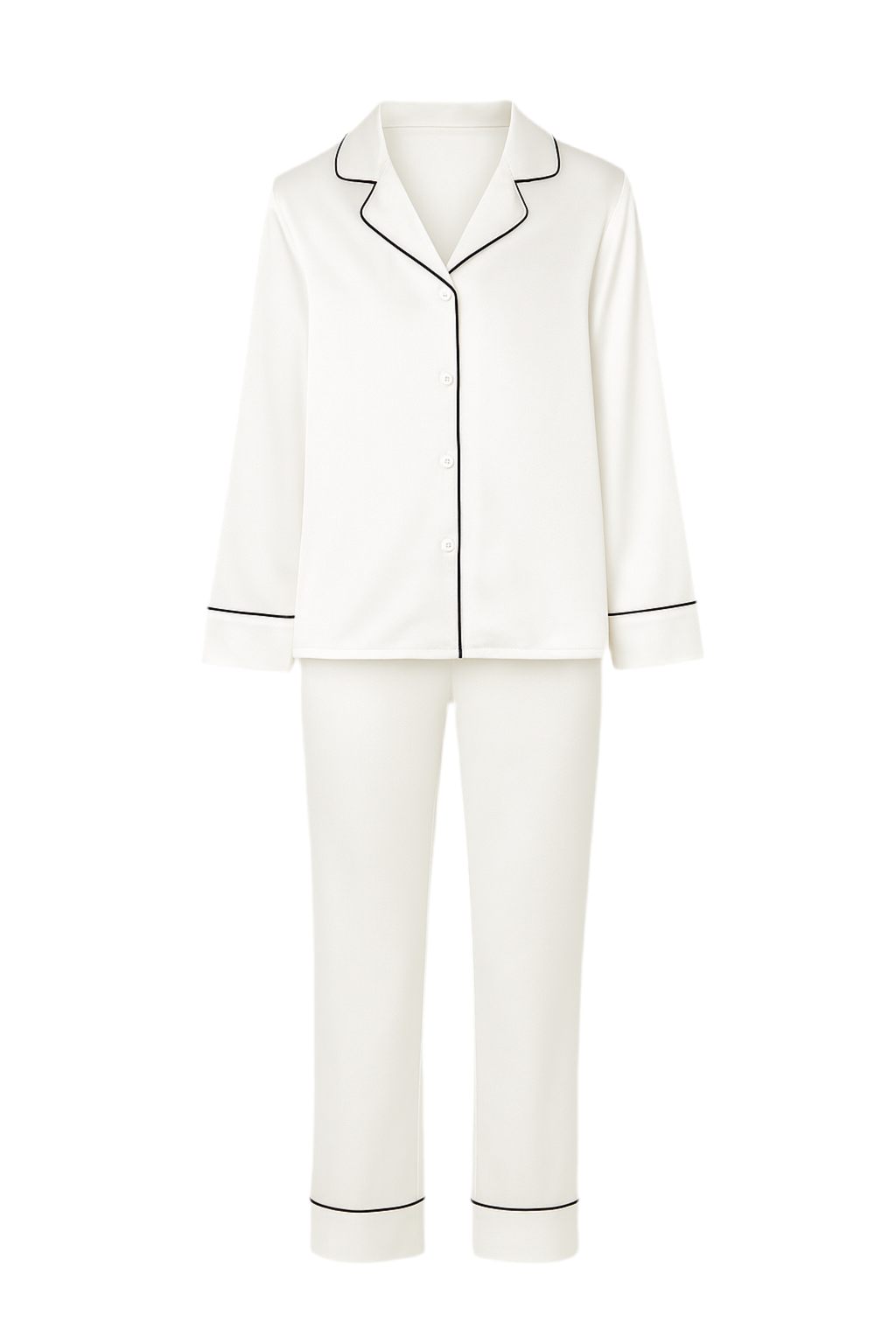 بيجامة حرير توت فاخرة - Grade 6A | Silk Pajama Set