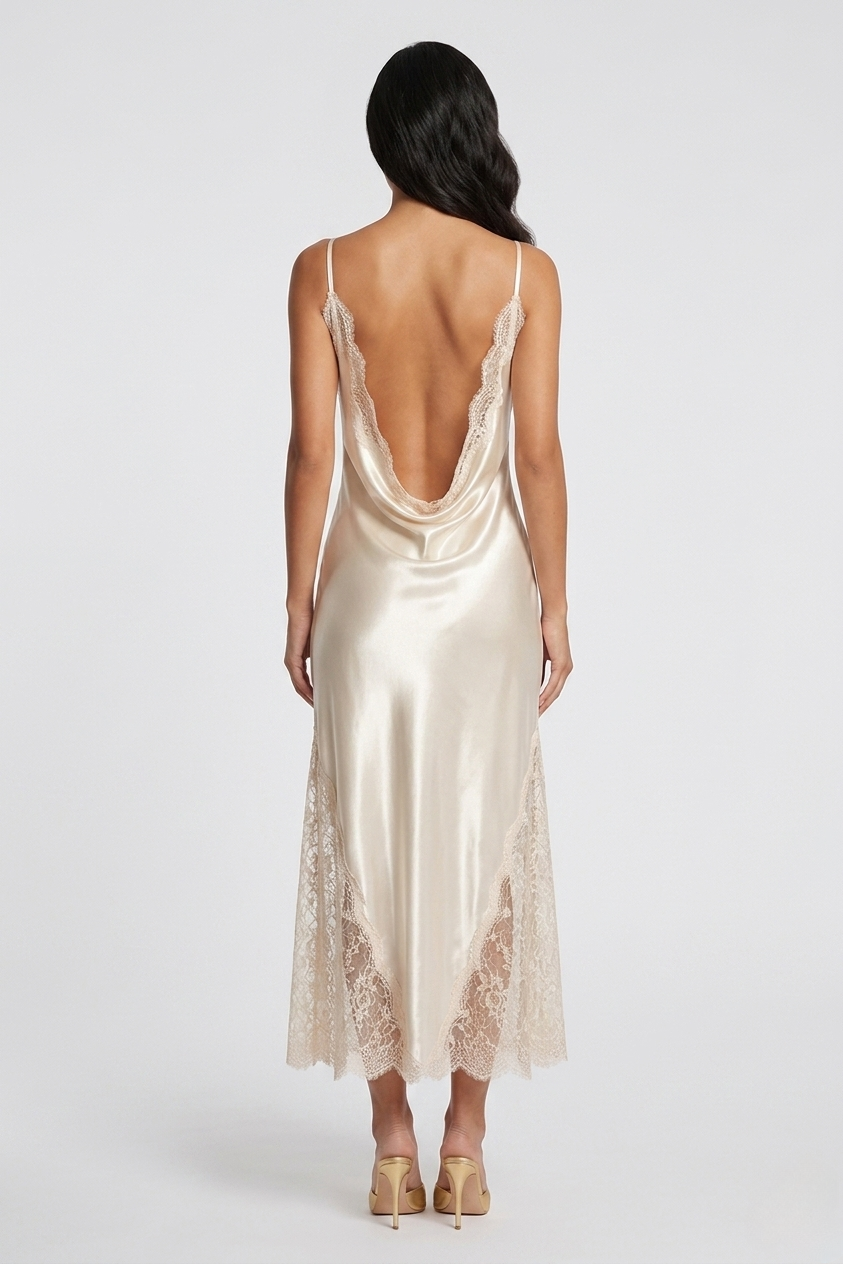 Atelier Bridal Set - Mulberry Silk Robe & Dress