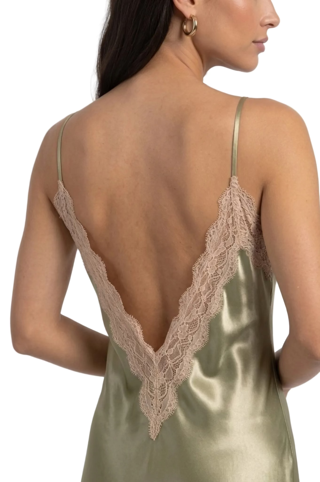 طقم روب وفستان حرير التوت بدانتيل فاخر - Grade 6A | Luxury Silk Robe & Dress Set